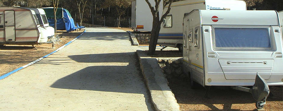 Calles del Parking de Caravanas 2