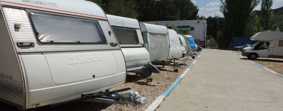 Calles del Parking de Caravanas 1